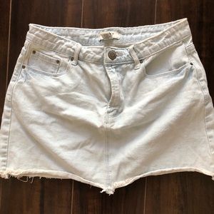 Forever 21 denim skirt